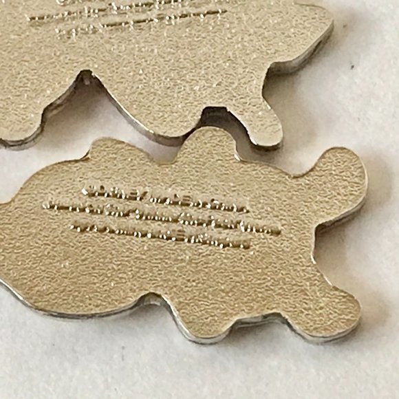 Vintage Disney Charm Lot Winnie Pooh Tigger Piglet 3 Charms Zipper Pulls Clip On - Picture 6 of 11